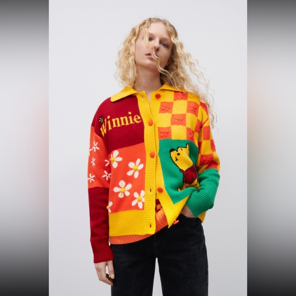 WINNIE THE POOH ©DISNEY JACQUARD JACKET - Picture 2 of 8